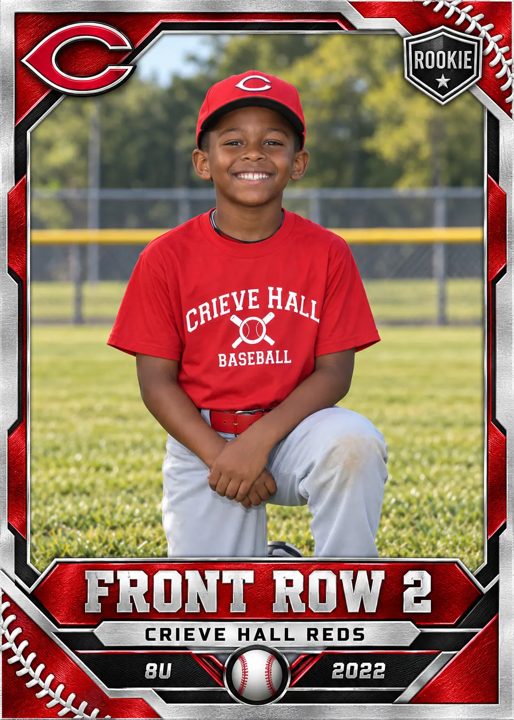Front Row 2 custom rookie card